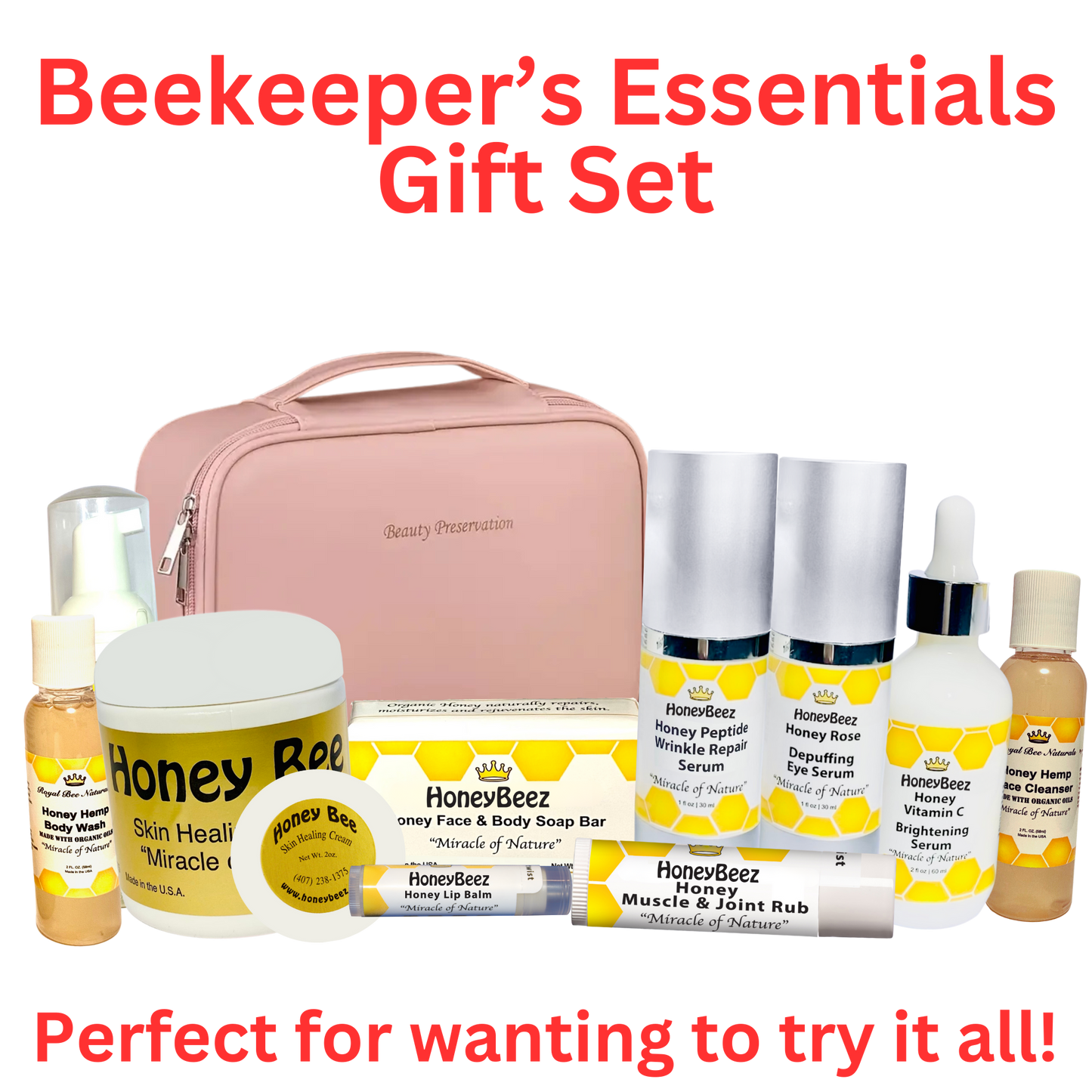 BLACK FRIDAY SALE! Honey Bee "Beekeeper's Essentials" Gift Set