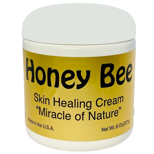 Honey Bee Skin Healing Cream 8oz