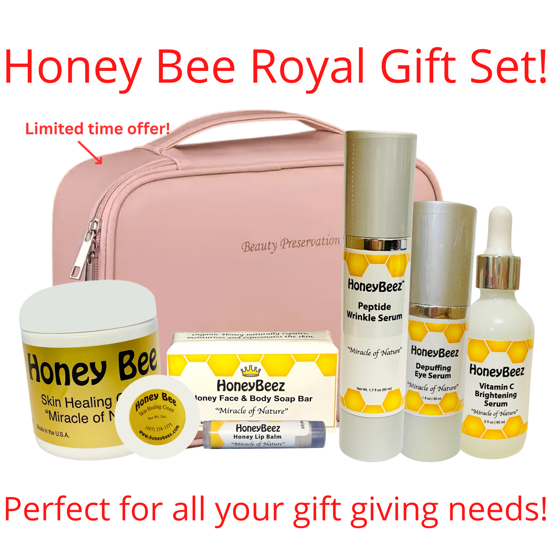 Honey Bee Royal Gift Set