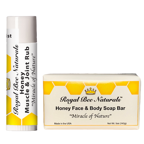 Honey Soap and Muscle & Joint Rub Combo Pack